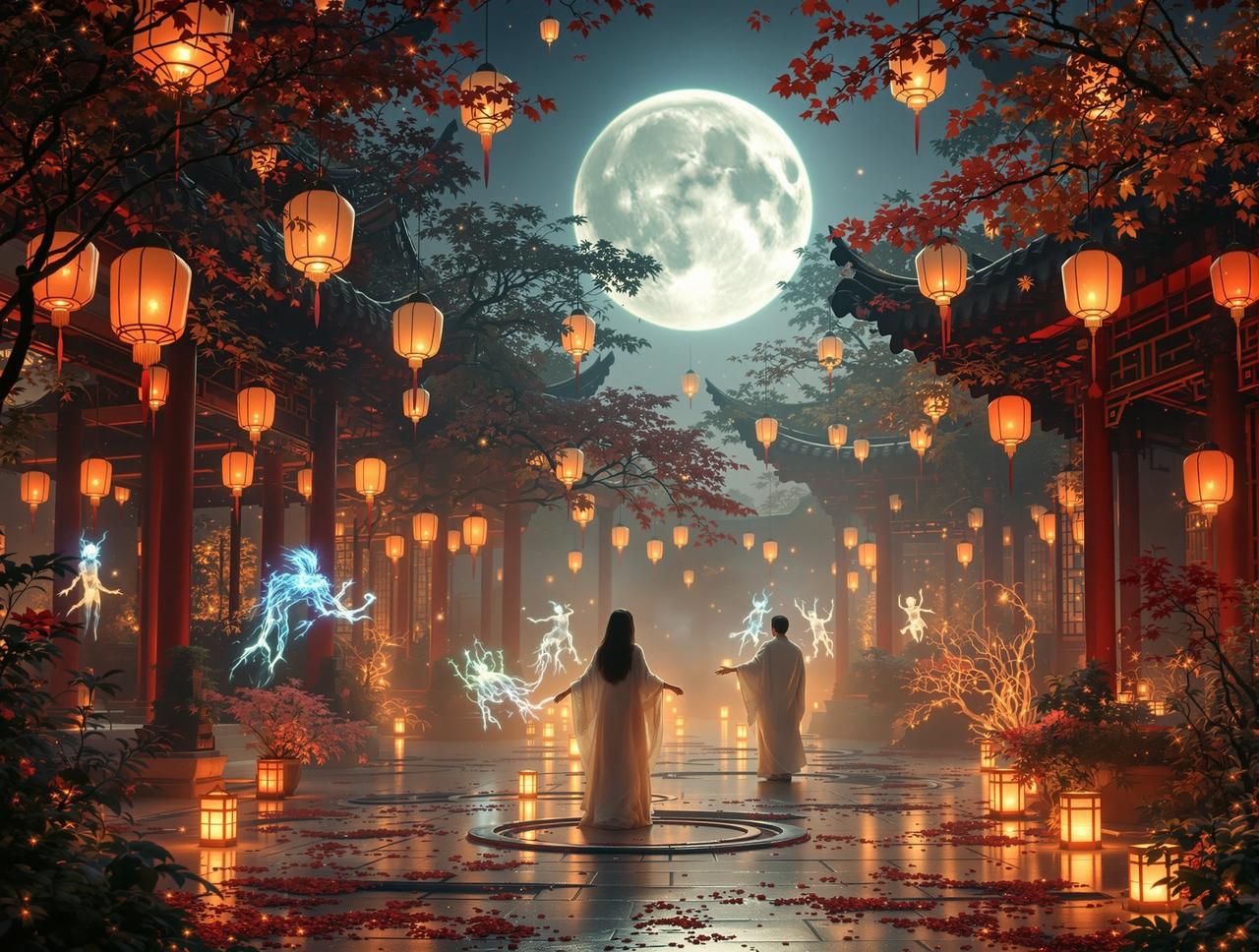 红果短剧案例 - 长安幻夜 - 奇幻古装的视觉革命，古装短剧成功案例